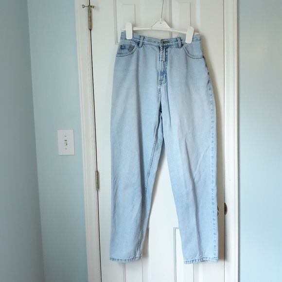 Vintage Jeans High Waisted Light Blue Size 12 - Picture 2 of 10